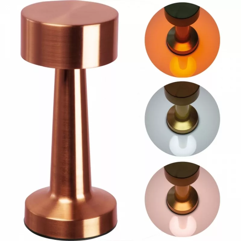 Lampka stołowa ILSE - miedziany (9466295)