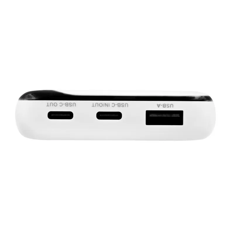 Power bank 10000 mAh | Dejerius - biały (VA113-02)