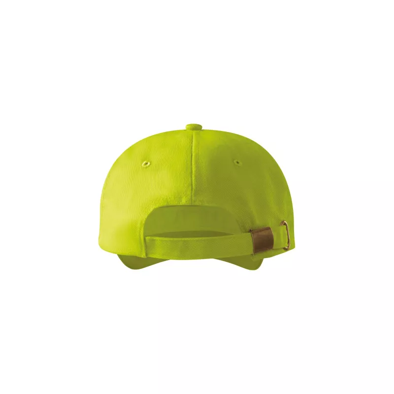 Reklamowa czapka z daszkiem Malfini 6P 305 - Limetka (ADLER305-LIMETKA)