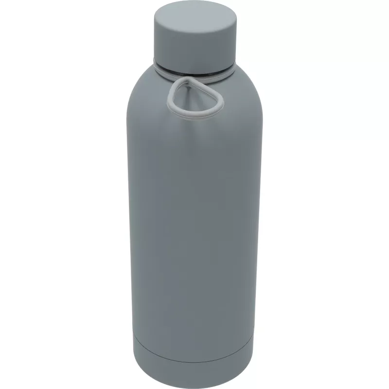 Butelka stalowa soft touch OSTRAVA 750 ml - szary (496807)