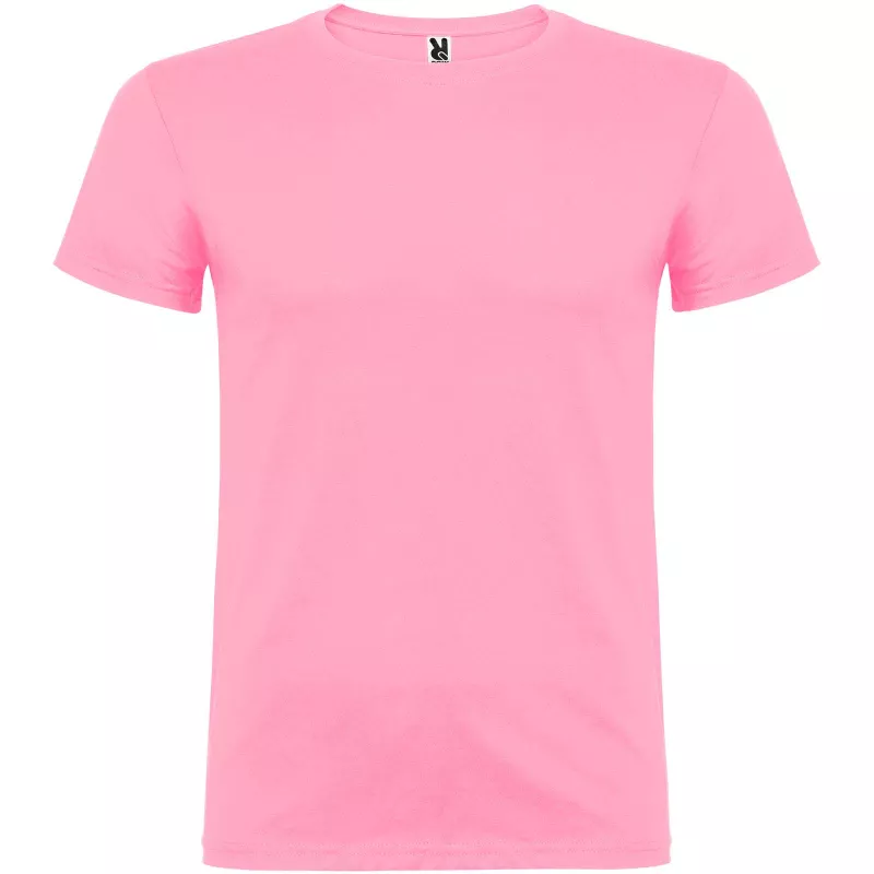 Koszulka T-shirt męska bawełniana 155 g/m² Roly Beagle - Silk pink (R6554-SILKPINK)