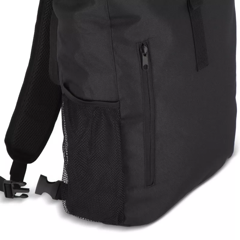 Plecak rowerowy R-PET 600D Rolltop 20L - czarny (LT95351-N0002)