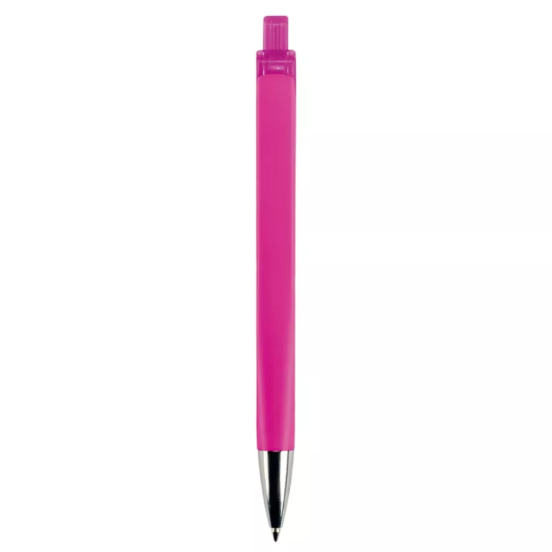 Miękki w dotyku długopis Riva - różowy (LT80836-N0076)