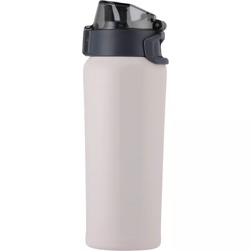 Butelka termiczna stalowa z recyklingu PUENTE ALTO MoLu 600 ml - biały (481506)