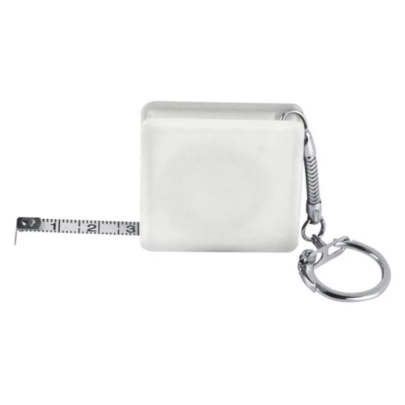 Miarka z brelokiem 1m ABERDEEN - biały (880806)