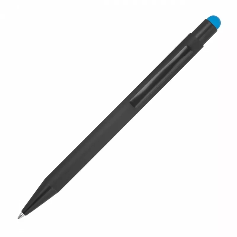 Długopis metalowy touch pen soft touch OHARA - jasnoniebieski (462424)