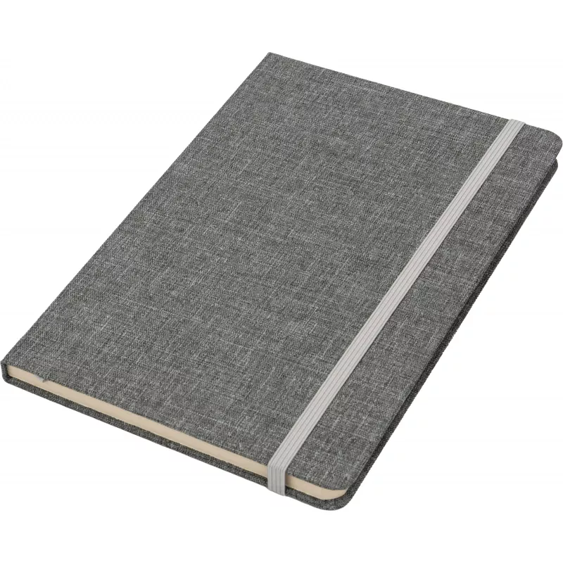 Notes A5 w linie z trzciny cukrowej i rPET ALGIERS - szary (422807)