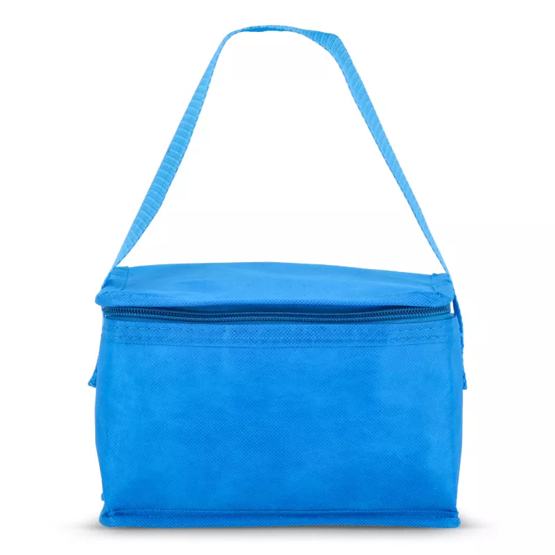 R-PET 6 Torba chłodząca na puszki z włókniny 20 x 13 x 12,5 cm 75g/m² - jasnoniebieski (LT95390-N0012)