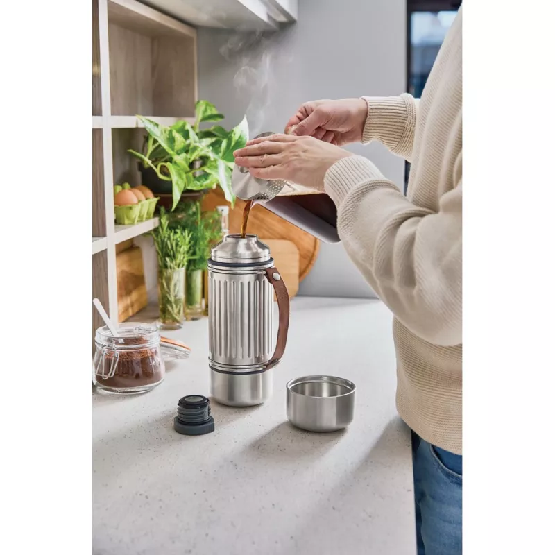 Termos 1000 ml Black+Blum Duo - szary (P439.1702)