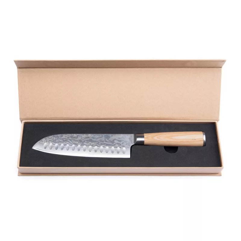 Nóż santoku VINGA Hattasan Damascus - srebrny (VG011-32)