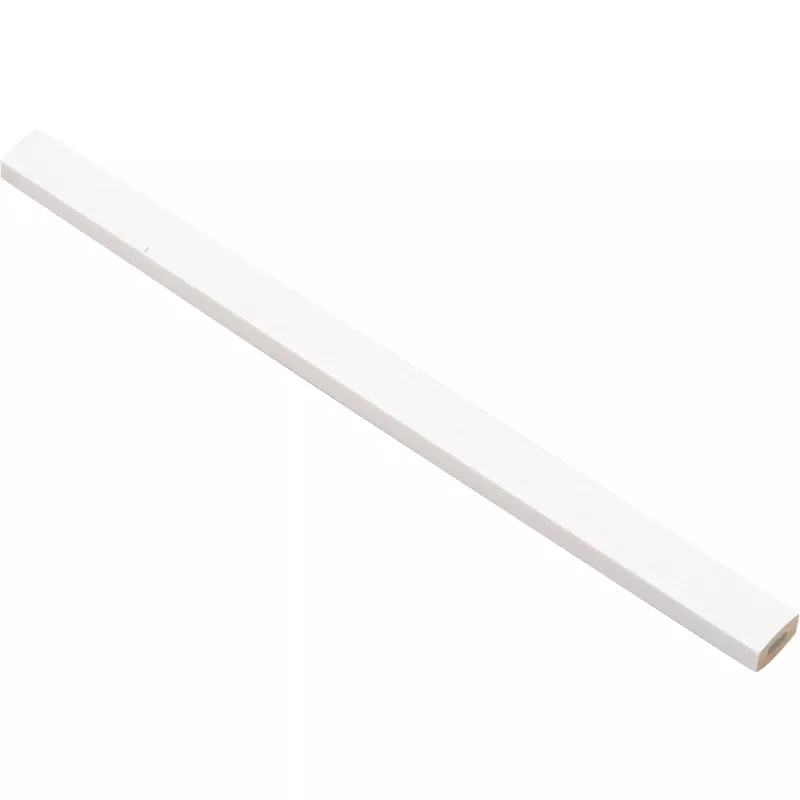 Ołówek stolarski 17,5 cm | Cole - biały (V5712-02)