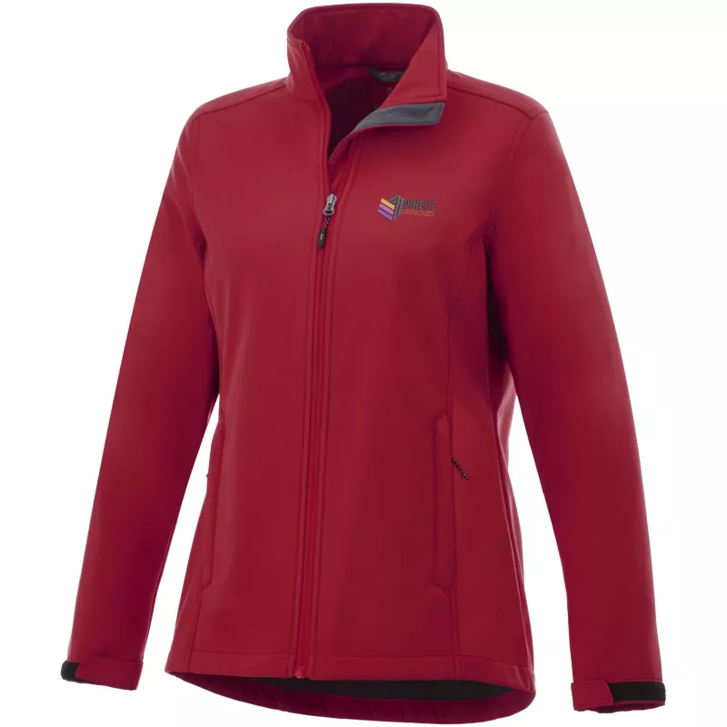 Damska kurtka typu softshell Maxson - Czerwony (38320-RED)