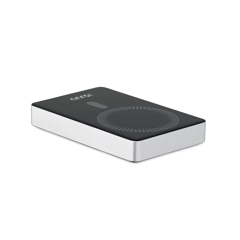 Powerbank bezprzewodowy 10 000 mAh 15W POWERMAG - Srebrny (MO2957-14)