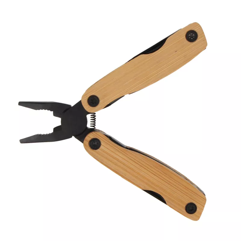 Multi-tool Bamboo 12 funkcji - czarny (LT93410-N0002)