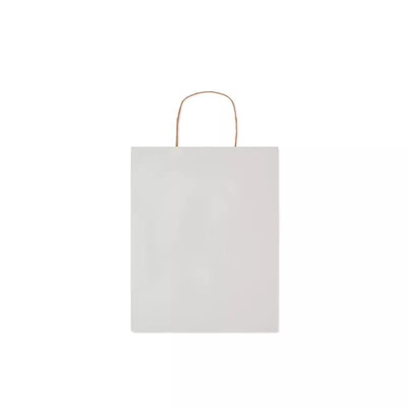Torba prezentowa średnia 90 g/m² PAPER TONE M - Bialy (MO6173-06)