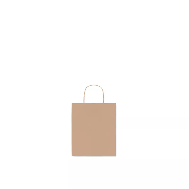Torba prezentowa papierowa mała 90 g/m² PAPER TONE S - Bezowy (MO6172-13)