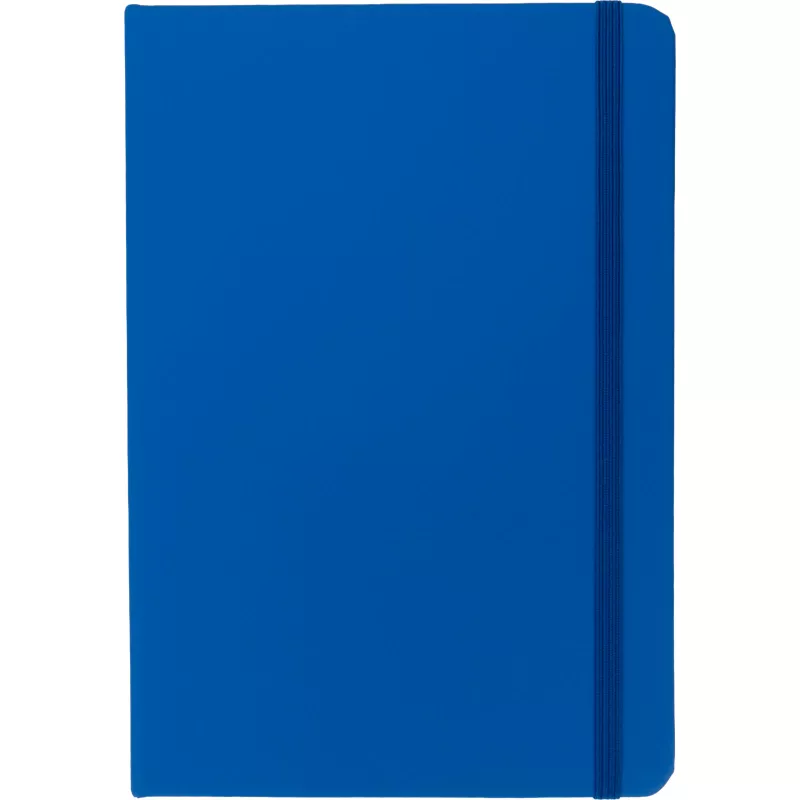 Notatnik A5 w linie z materiałów z recyklingu DOMINIK - niebieski (2526104)