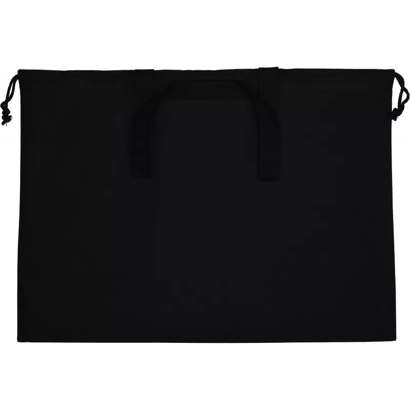 Torba z bawełny organicznej z długimi uszami 180 g/m2 VIOLETA - czarny (6622103)