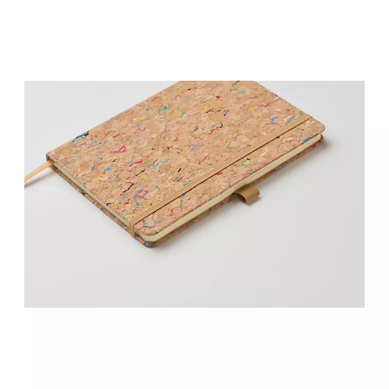 Notes A5 w korkowej okładce 96 kartek w linię CORNOTA - Bezowy (MO2414-13)