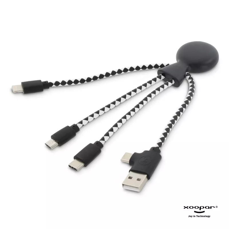 2081 | Xoopar Mr. Bio Charging cable - czarny (LT41004-N0002)