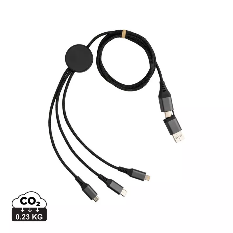 Kabel do ładowania 6 w 1 Terra - Brak koloru (P302.682)