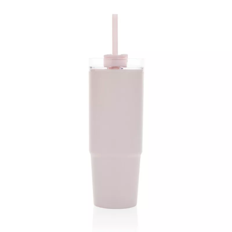 Kubek podróżny 900 ml Tana, plastik z recyklingu - różowy (P437.1014)