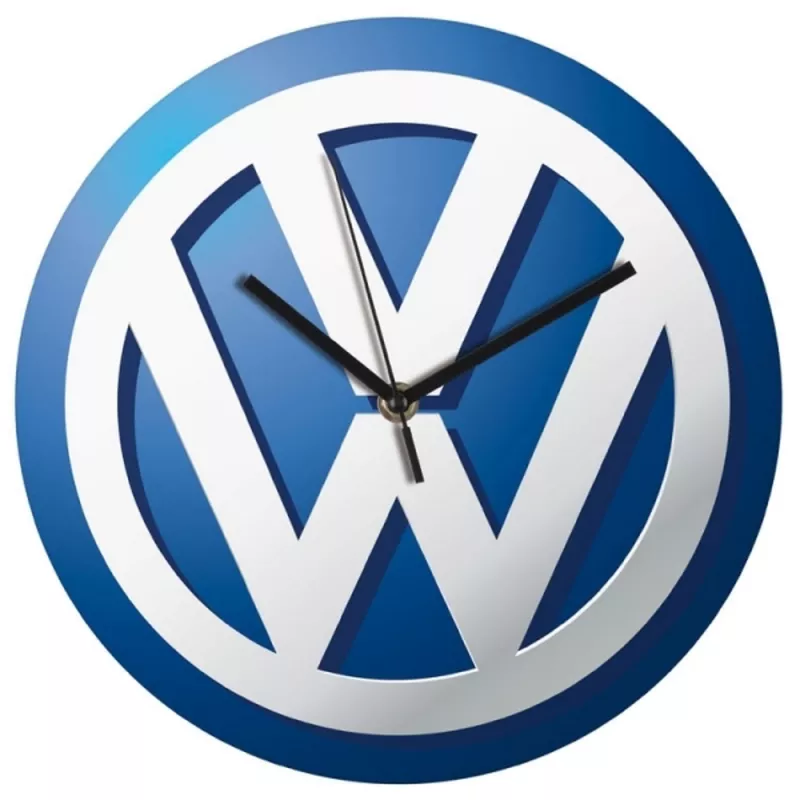 Zegar ścienny plastikowy VENICE - biały (349906)