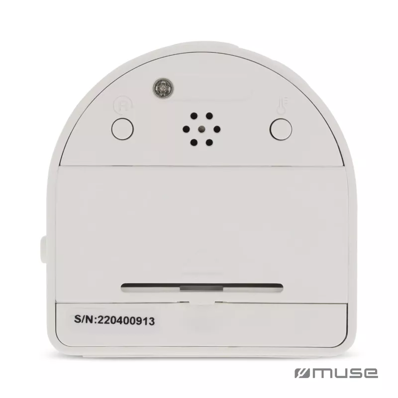 M-09 C | Muse Travel Alarm Clock - biały (LT45812-N0001)