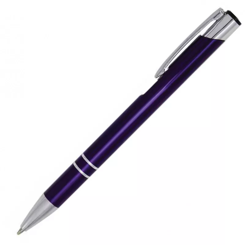 Długopis metalowy Cosmo - ciemny fioletowy (COSMO-09)