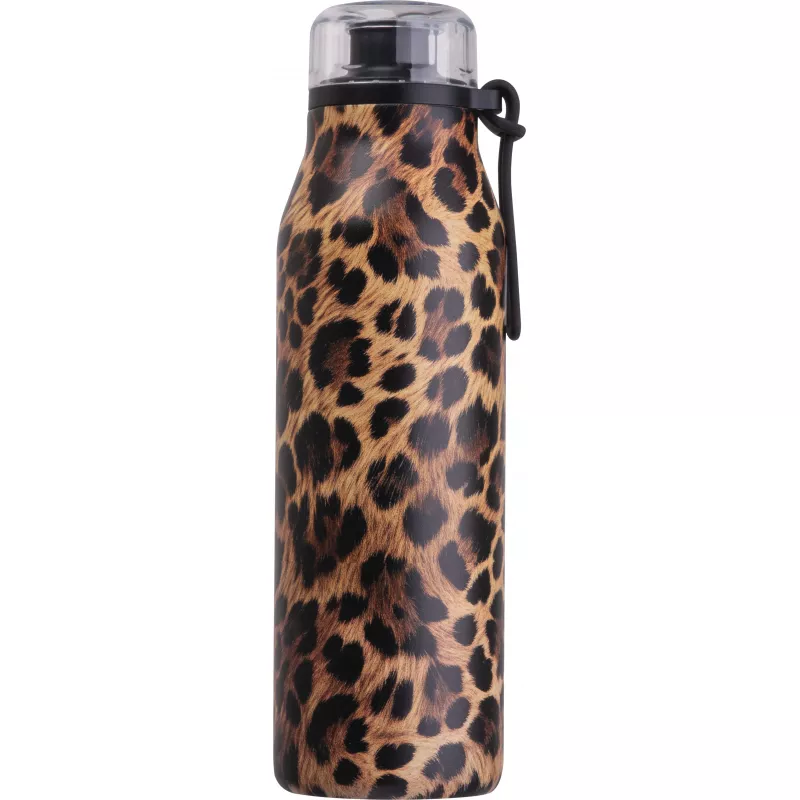 Butelka termiczna stalowa z recyklingu GRAND HAVEN MoLu 640 ml - beżowy (534913)