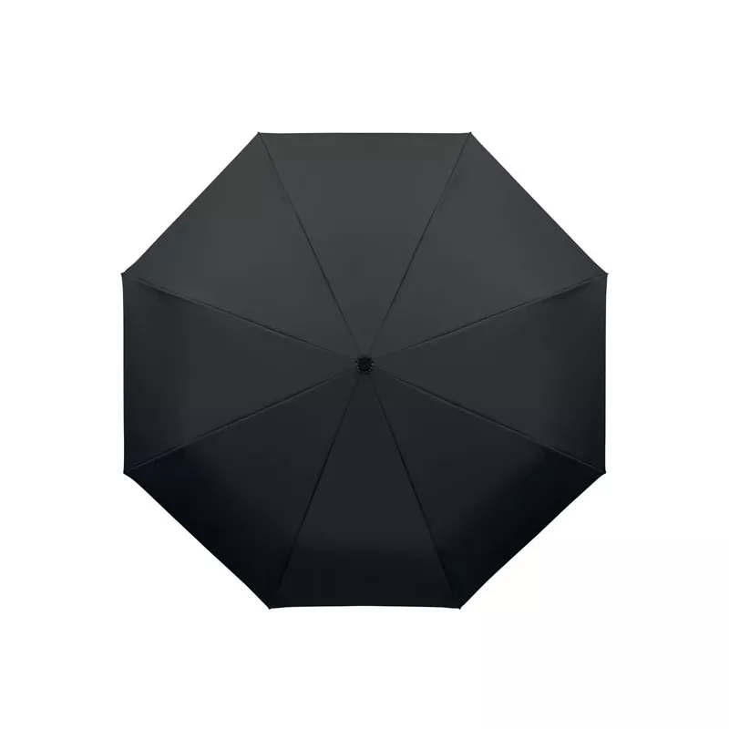 Parasol składany wiatroodporny 21" z RPET UMKRAB - Czarny (MO2692-03)