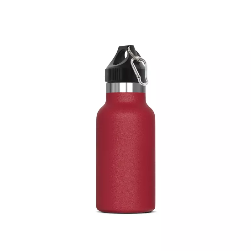 Butelka termiczna z podwójnymi ściankami Lennox 350ml - ciemnoczerwony (LT98891-N0020)