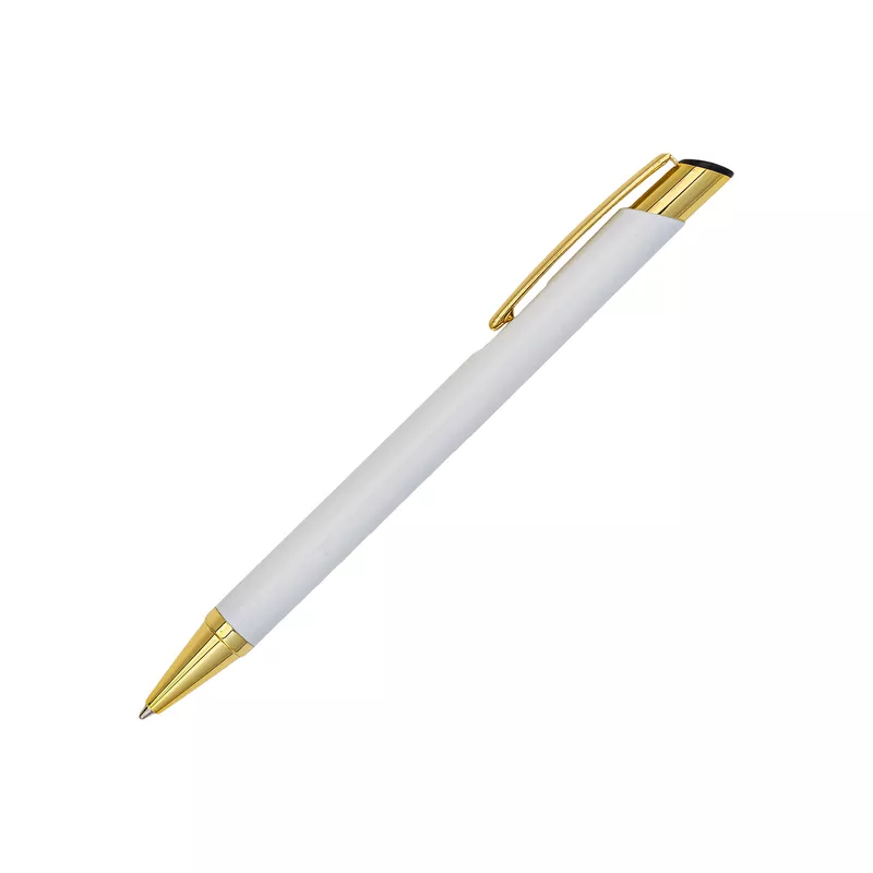 Długopis aluminiowy Lindi - biały (R73445.06)