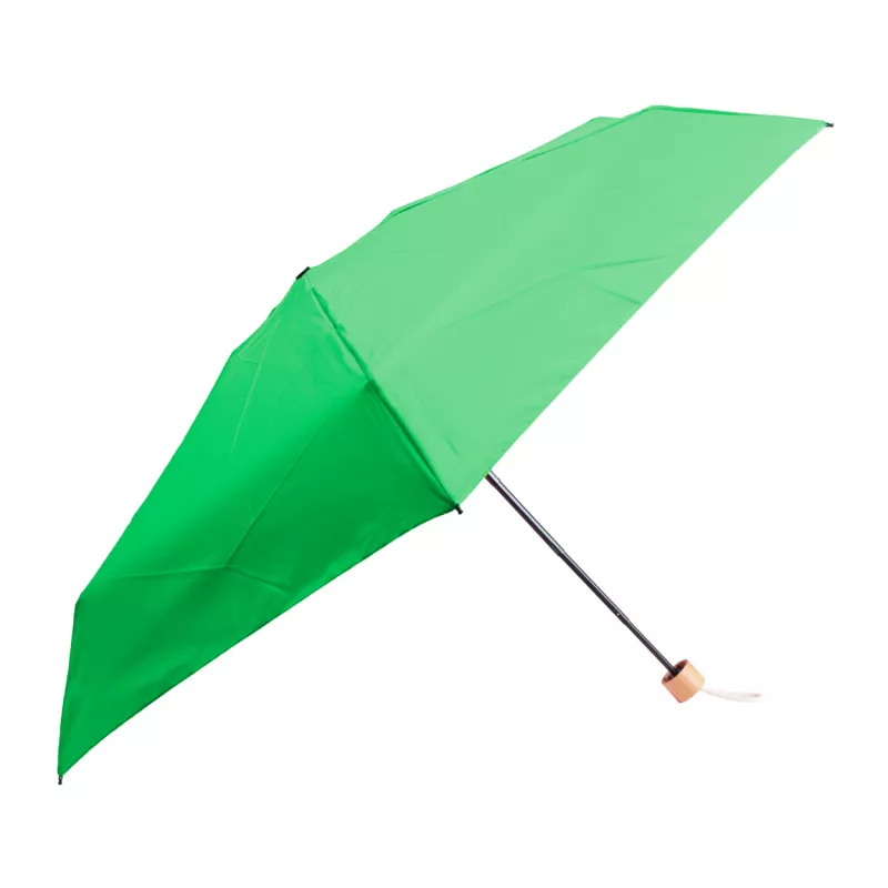 Mini parasol manualny ø89 cm z RPET Miniboo - zielony (AP808418-07)