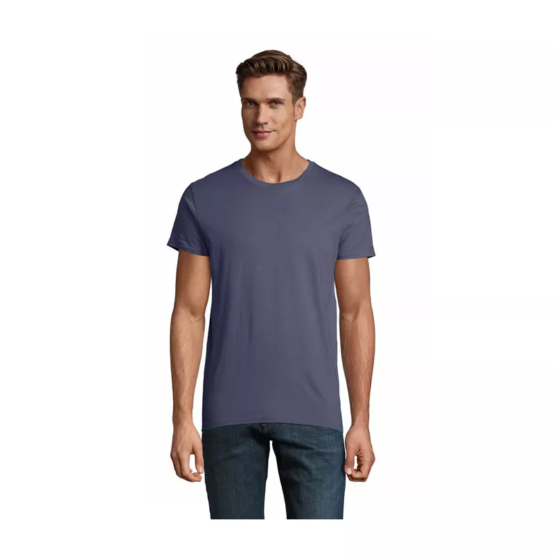 Koszulka męska organiczna 175 g/m² Sol's PIONEER MEN - Denim (S03565-DM)