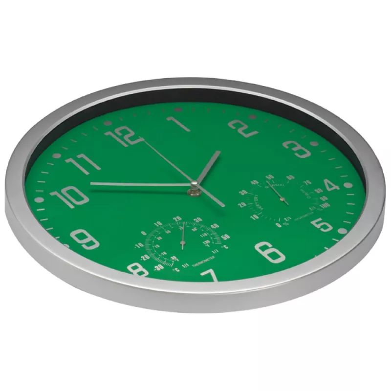Zegar ścienny CrisMa - zielony (4123809)