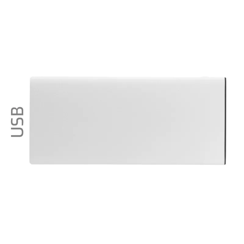 Szybki power bank 10000 mAh - srebrny (P322.242)