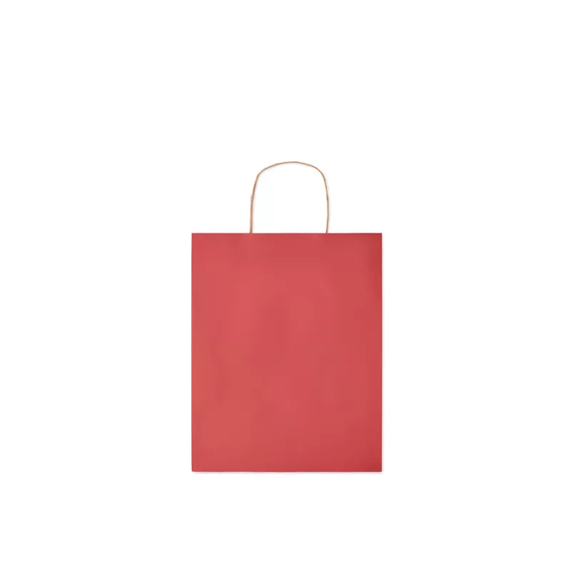 Torba prezentowa średnia 90 g/m² PAPER TONE M - Czerwony (MO6173-05)
