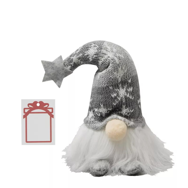 Świąteczny skrzat - szary (56-0902398)