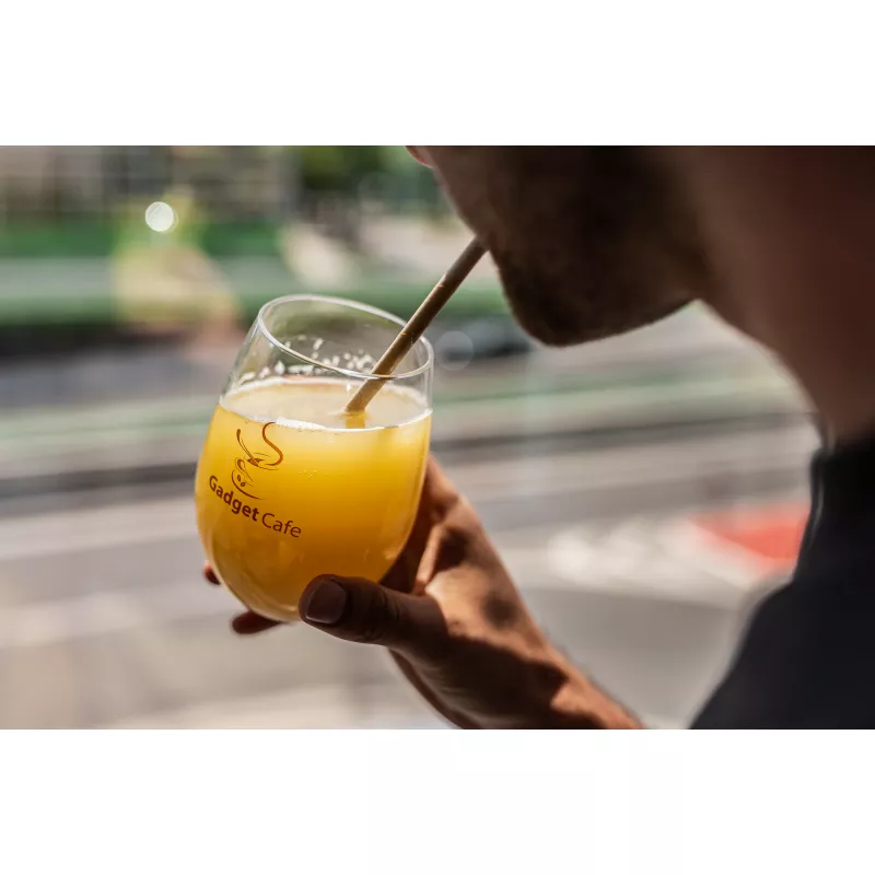 Szklanka plastikowa 450 ml CECYLIA - przeźroczysty (8145666)