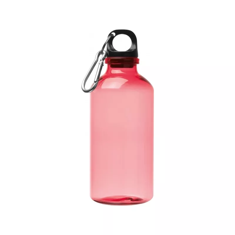 Butelka z recyklingu 400 ml Mechelen - czerwony (243705)