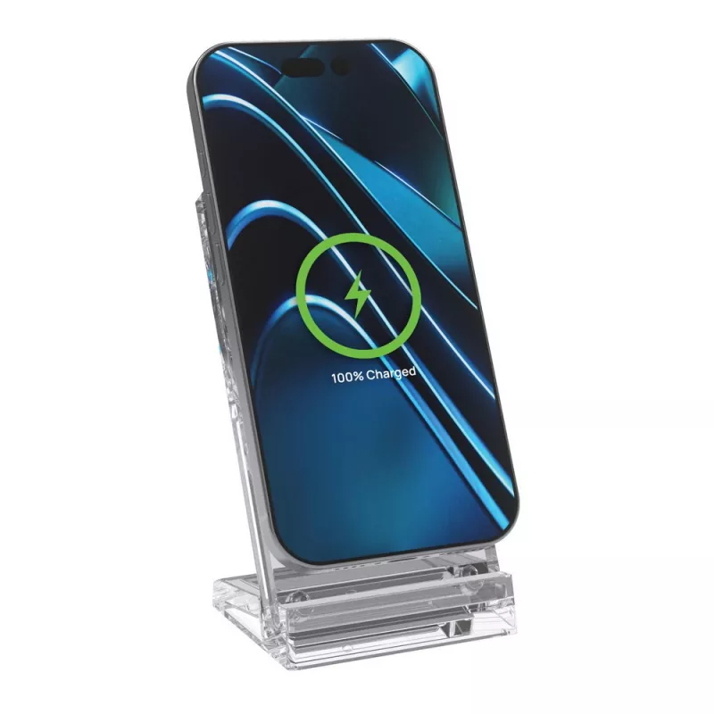 Magnetyczna ładowarka bezprzewodowa 15W Magcharge - neutralny (P309.0800)