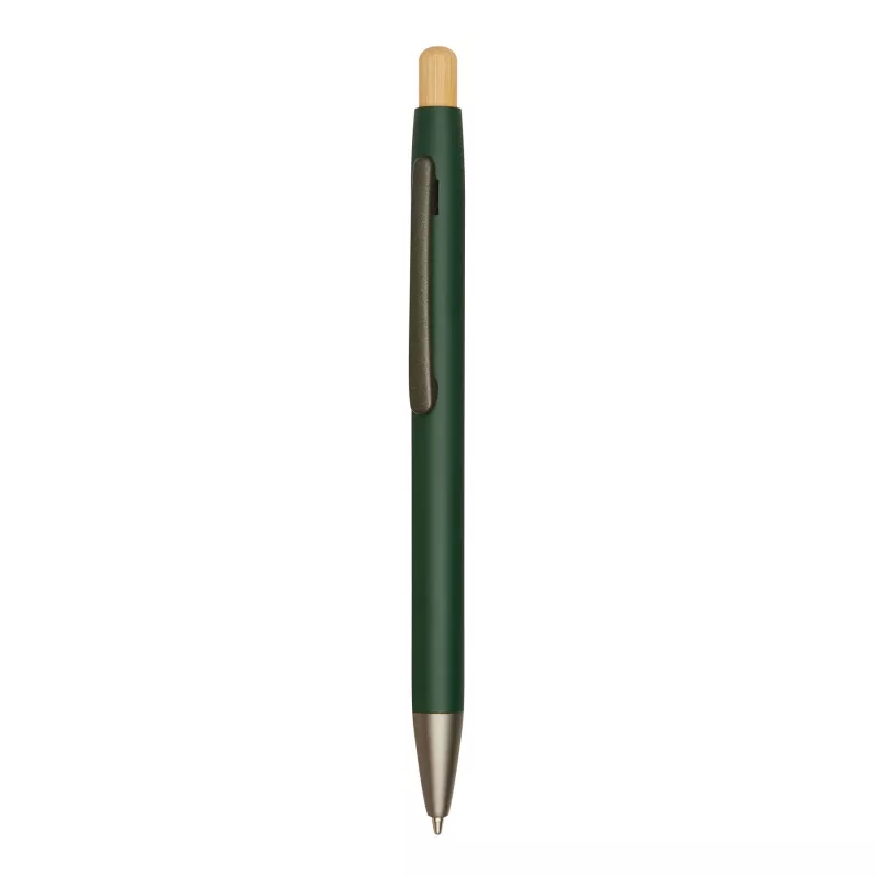 Długopis aluminiowy BAMBOO PUSHER - zielony (56-1102256)
