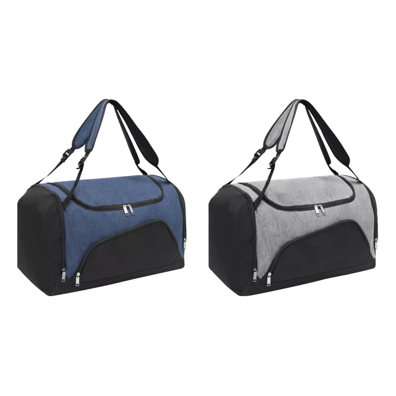 Torba sportowa 2 in 1 - czarny, szary (56-0808572)