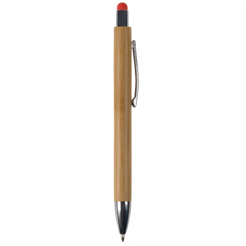 Bambusowy długopis Stylus New york - pomarańczowy (LT87285-N0026)