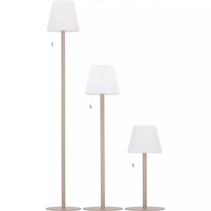 Lampa stojąca zmieniająca kolory BRIDGET - biały (9537206)