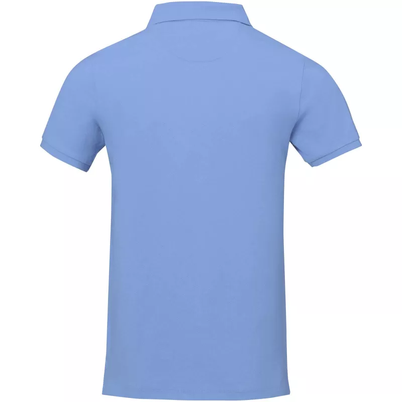 Męskie polo Calgary z krótkim rękawem - Jasnoniebieski (38080-L BLUE)