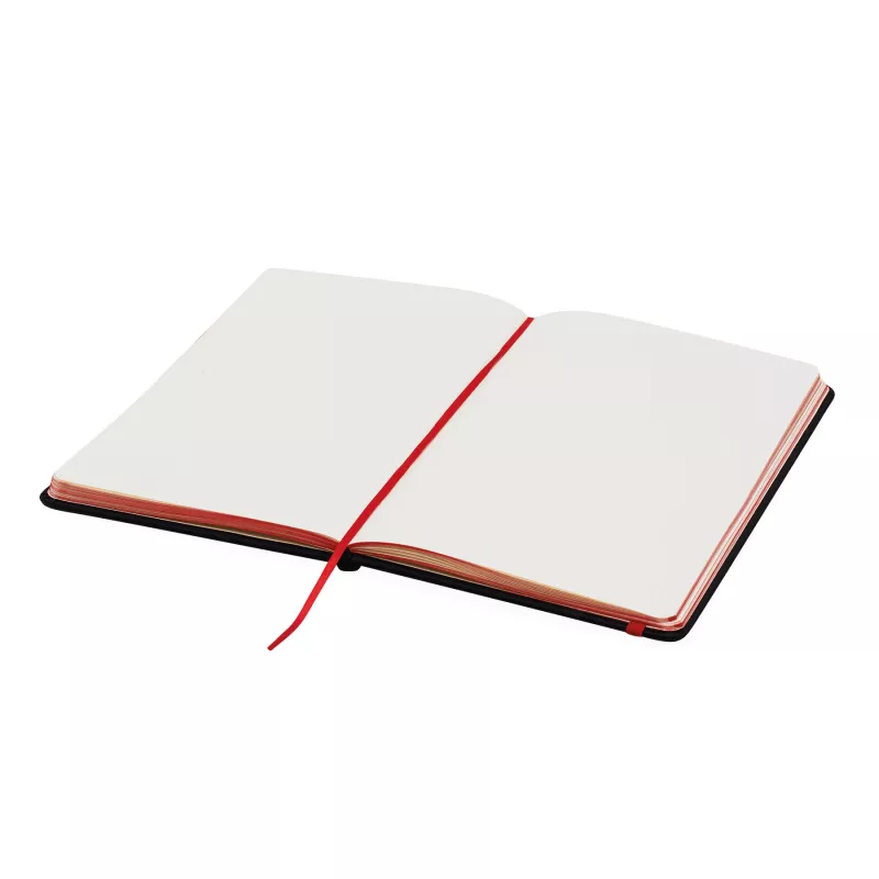 Notatnik LECTOR w rozmiarze A5 - czarny, czerwony (56-1103284)