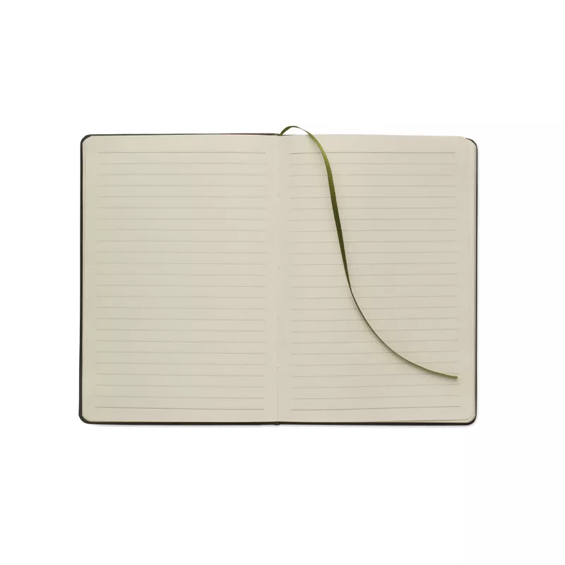 Notes A5 z długopisem 96 kartek w linię RINBOOK - Ciemnozielony (MO2687-60)