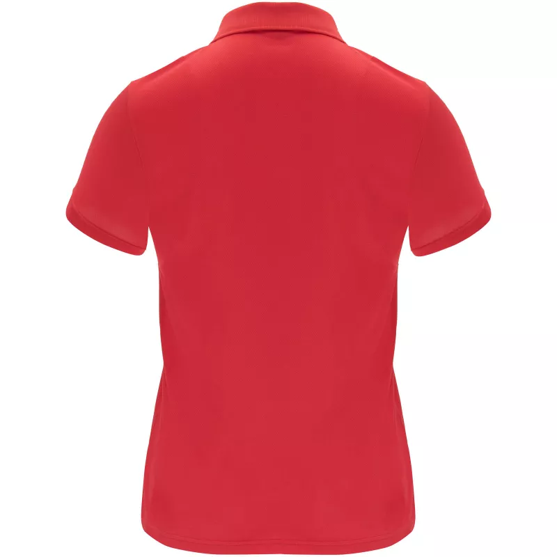 Damska sportowa koszulka polo z poliestru 150 g/m² ROLY MONZHA WOMAN 0410 - Czerwony (R0410-RED)